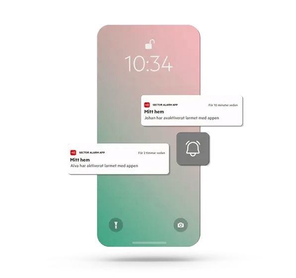 Sector alarm app Sector alarm app