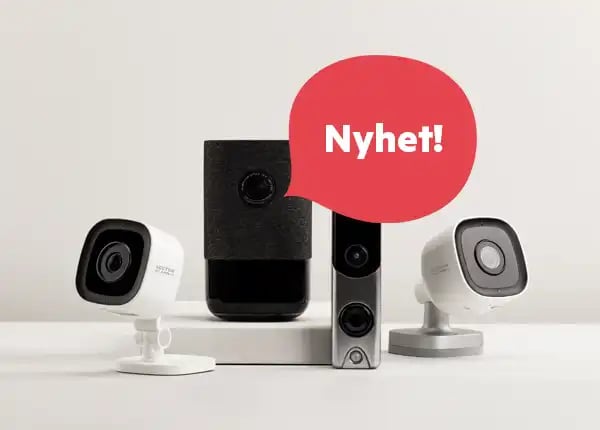 Övervakningskameror med larm från Sector Alarm Övervakningskameror med larm från Sector Alarm